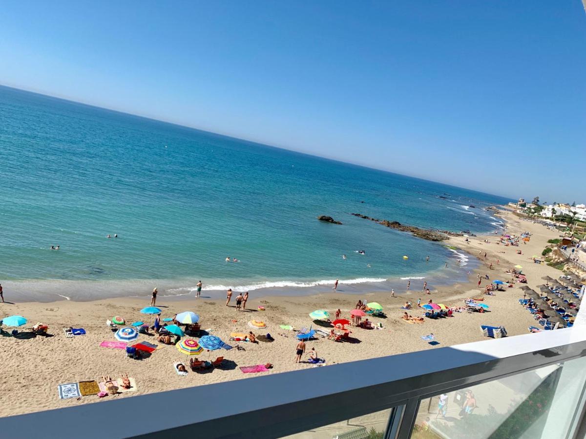 Apartament Aguamarina On The Beach Front Appartement Mijas Costa Buitenkant foto