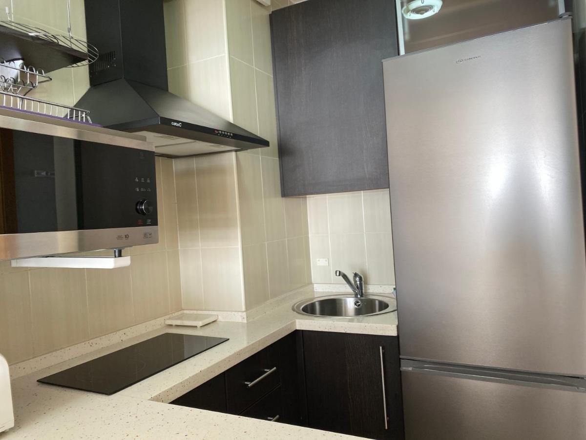 Apartament Aguamarina On The Beach Front Appartement Mijas Costa Buitenkant foto